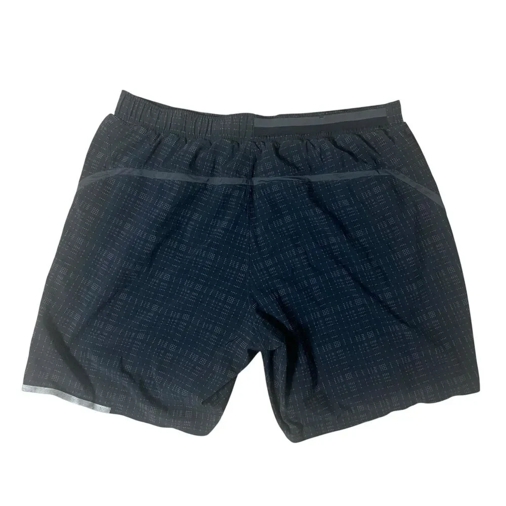 Lululemon Men’s Small‎ Black Liner Run Training Shorts Drawstring Gym Activewear